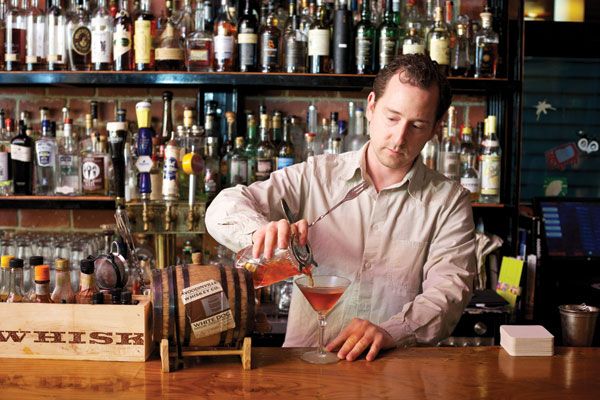 The Barrel-aged Cocktails Trend