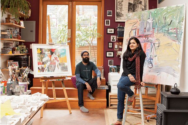 Ameen and Deep Dhillon Bring a Global Perspective to Art Collecting