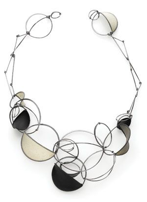 Tia Kramer's Paper Necklaces