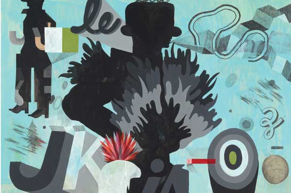 Artist Warren Dykeman at Davidson Galleries