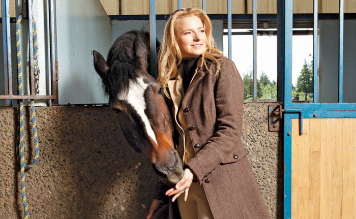 Equestrian Meets Conference-Room Cool
