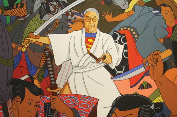 Roger Shimomura at Greg Kucera Gallery