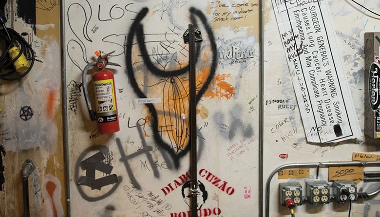 Backstory: Inside The Showbox's Hidden Graffiti Room