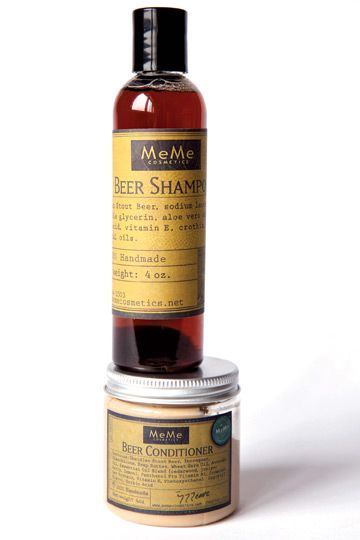 Locally Brewed Beer Shampoo