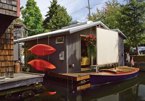 The Littlest (And Chicest) Houseboat