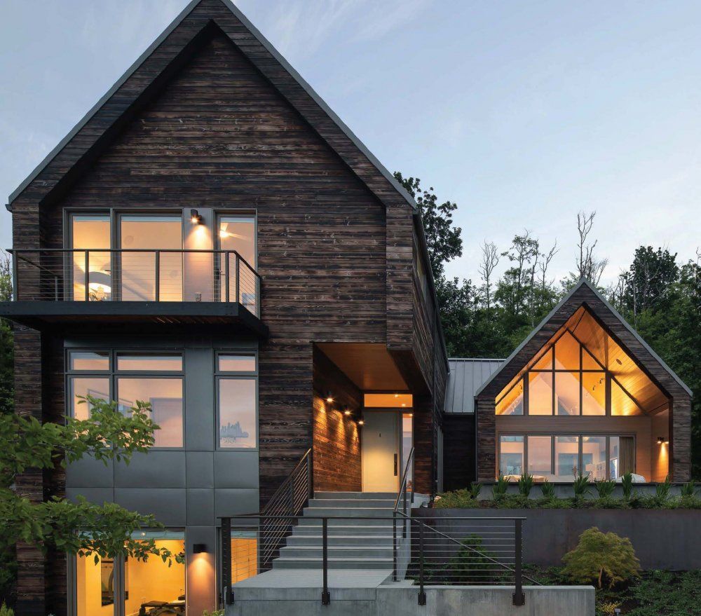 AIA Seattle Home of Distinction: Gabled Elegance