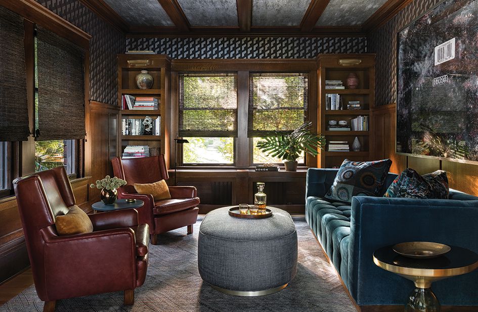 A Seattle 1910 Tudor Mansion Gets a Modern Makeover