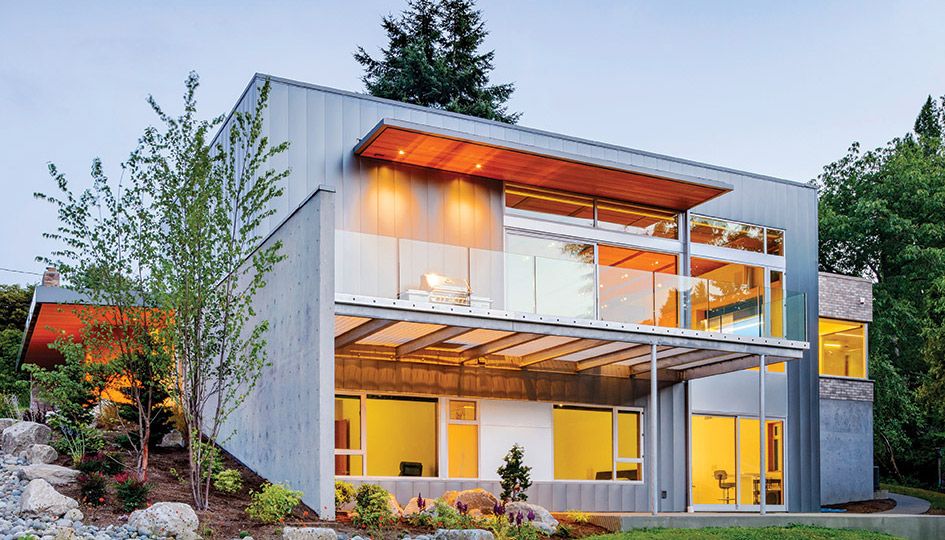 AIA Home of Distinction: Turning Up the Brightness in a Mercer Island Split-Level