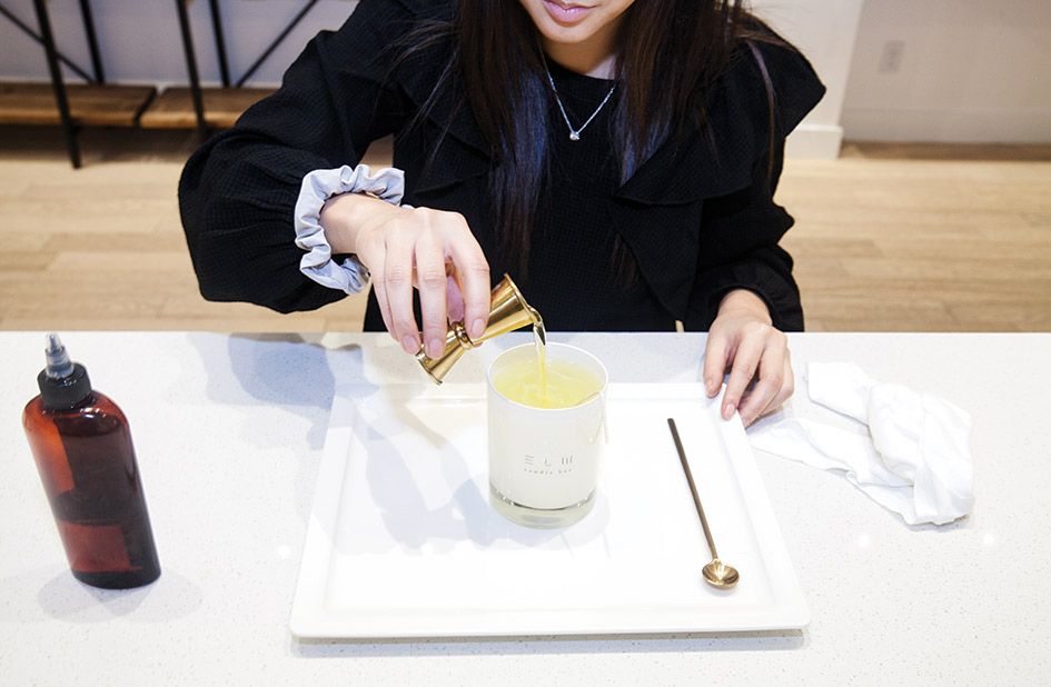 Pour Your Own Customized Candles on Capitol Hill