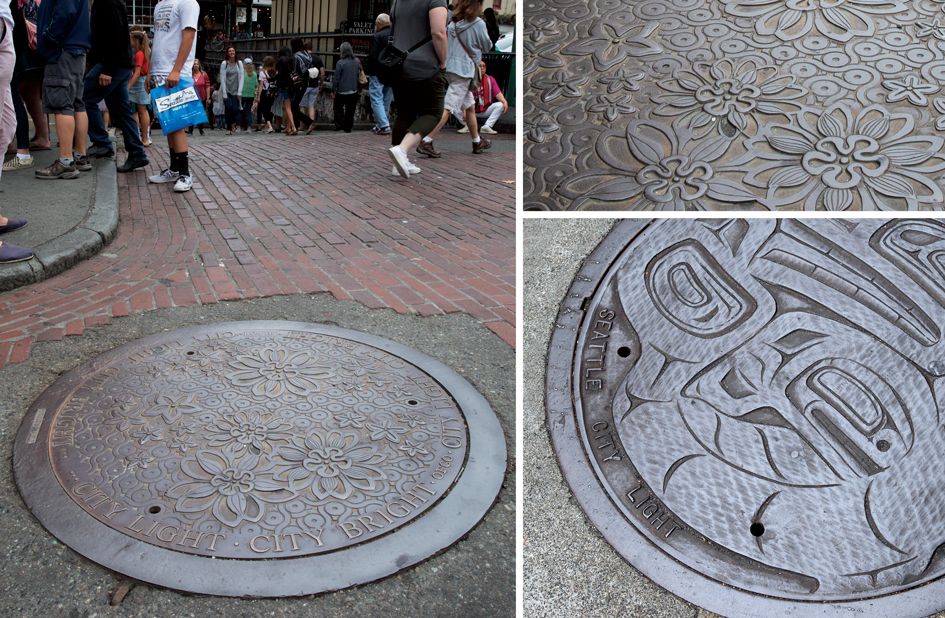 Backstory: Why Some Seattle Hatch Covers Are Adorned with Street Art