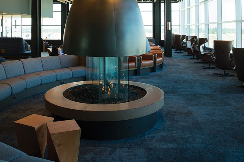 Sea-Tac's New Alaska Airlines Lounge Elevates the Customer-centric Experience