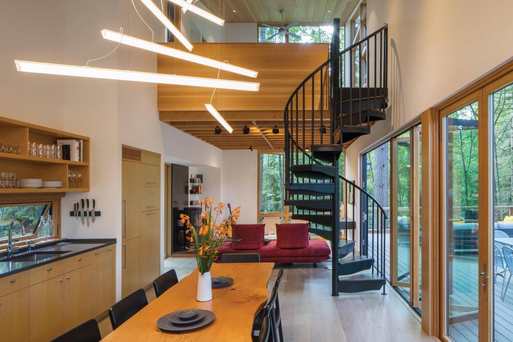 AIA Seattle Home of Distinction: Tucked into the Trees