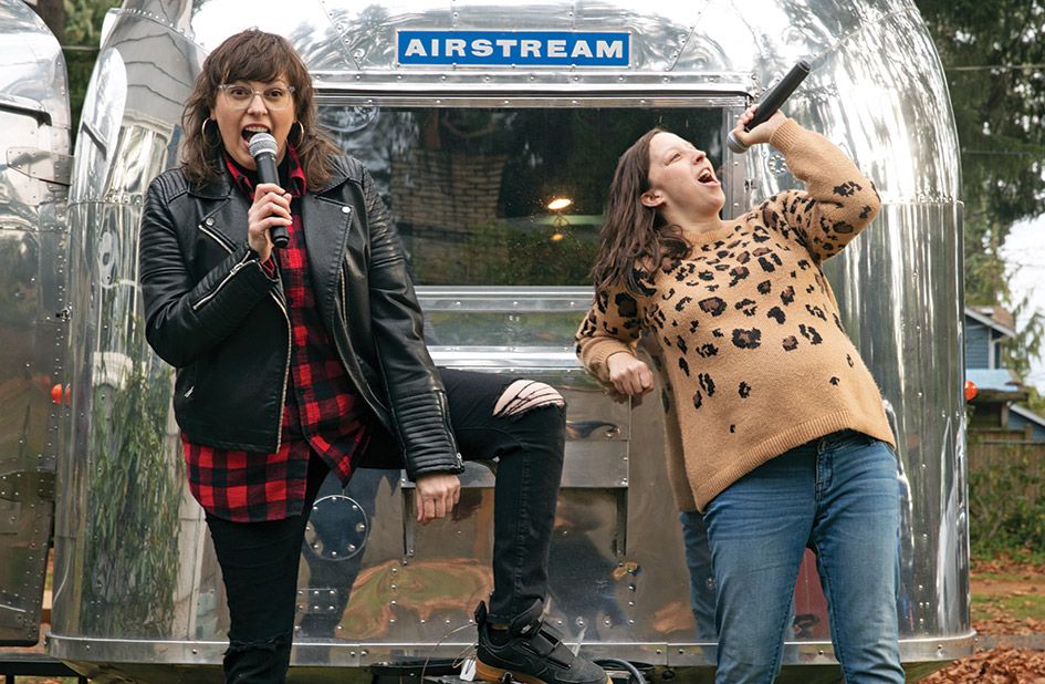 This Converted Airstream Takes Karaoke on the Go