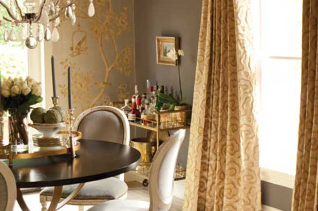 Interior Designer Carrie Hayden's Custom Window Dressing Creations