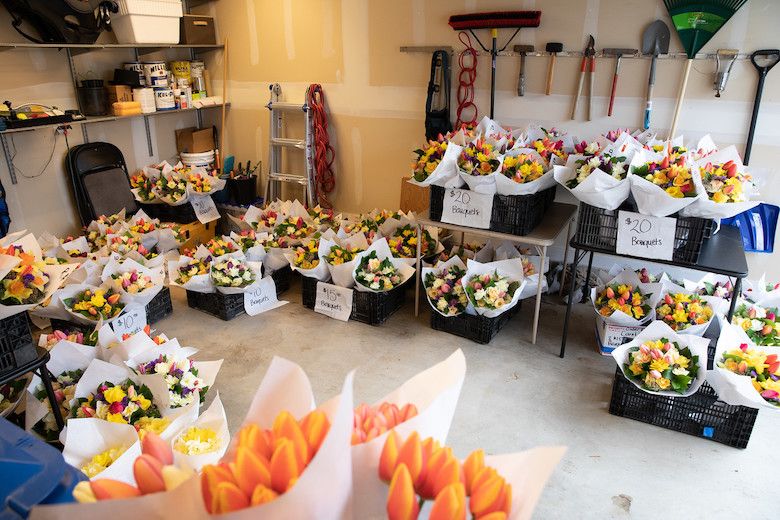 Neighbors Come Together to Support Small Flower Farms