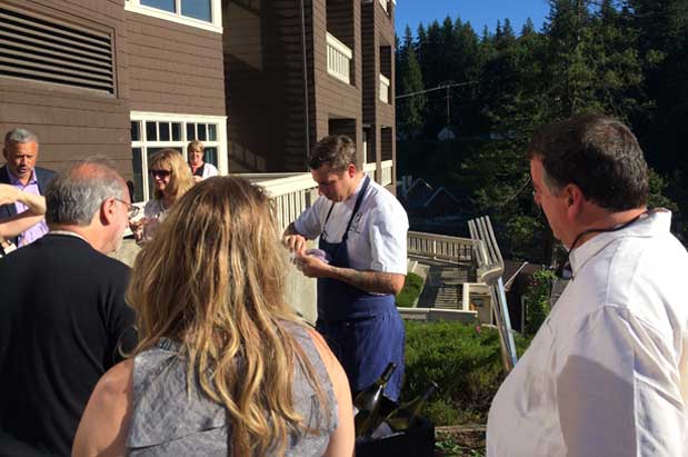 Trek to Salish Lodge for an Interactive, Intimate Dinner