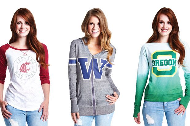Huskies and Cougar Fan Gear for Gals (And Not a Bit of Pink Anywhere!)