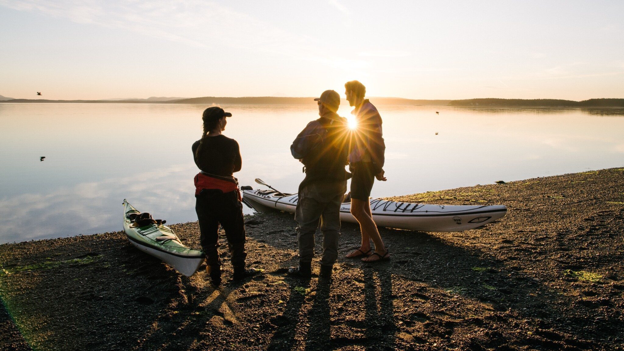 Enjoy a Discovery Sea Kayak guided tour when visiting Friday Harbor.