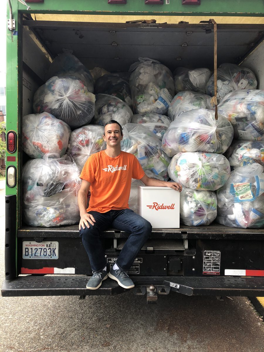 Ryan Metzger, CEO of Seattle-based Ridwell. 