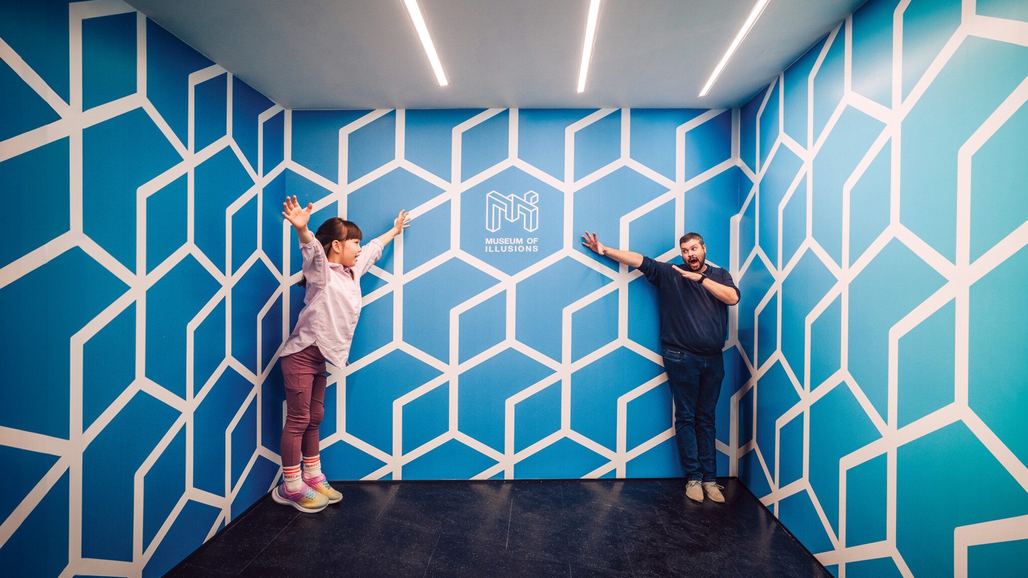 The new Museum of Illusions will feature over 9,000 square feet of holograms, illusion rooms, and astonishing exhibits. 